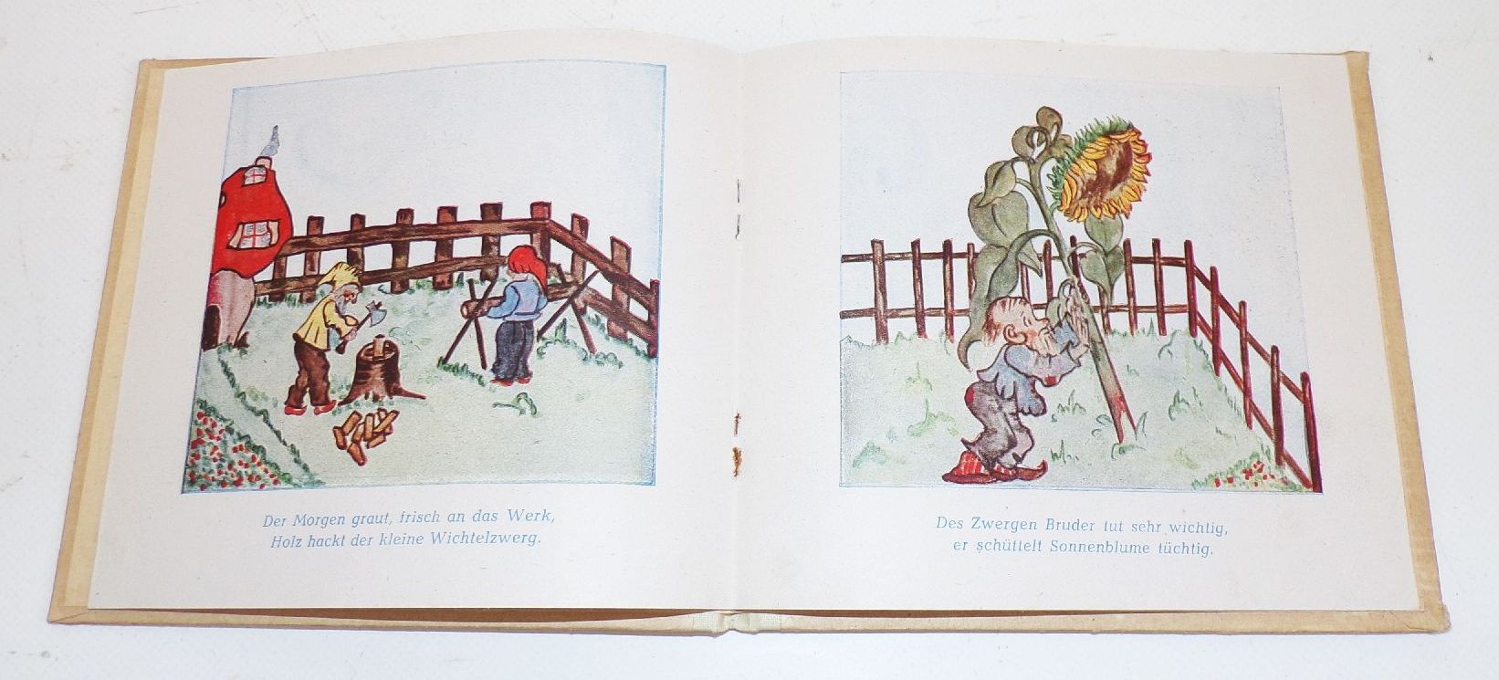 Ins Land der Elfen und Zwerge Bilderbuch für unsere Kleinen 1946