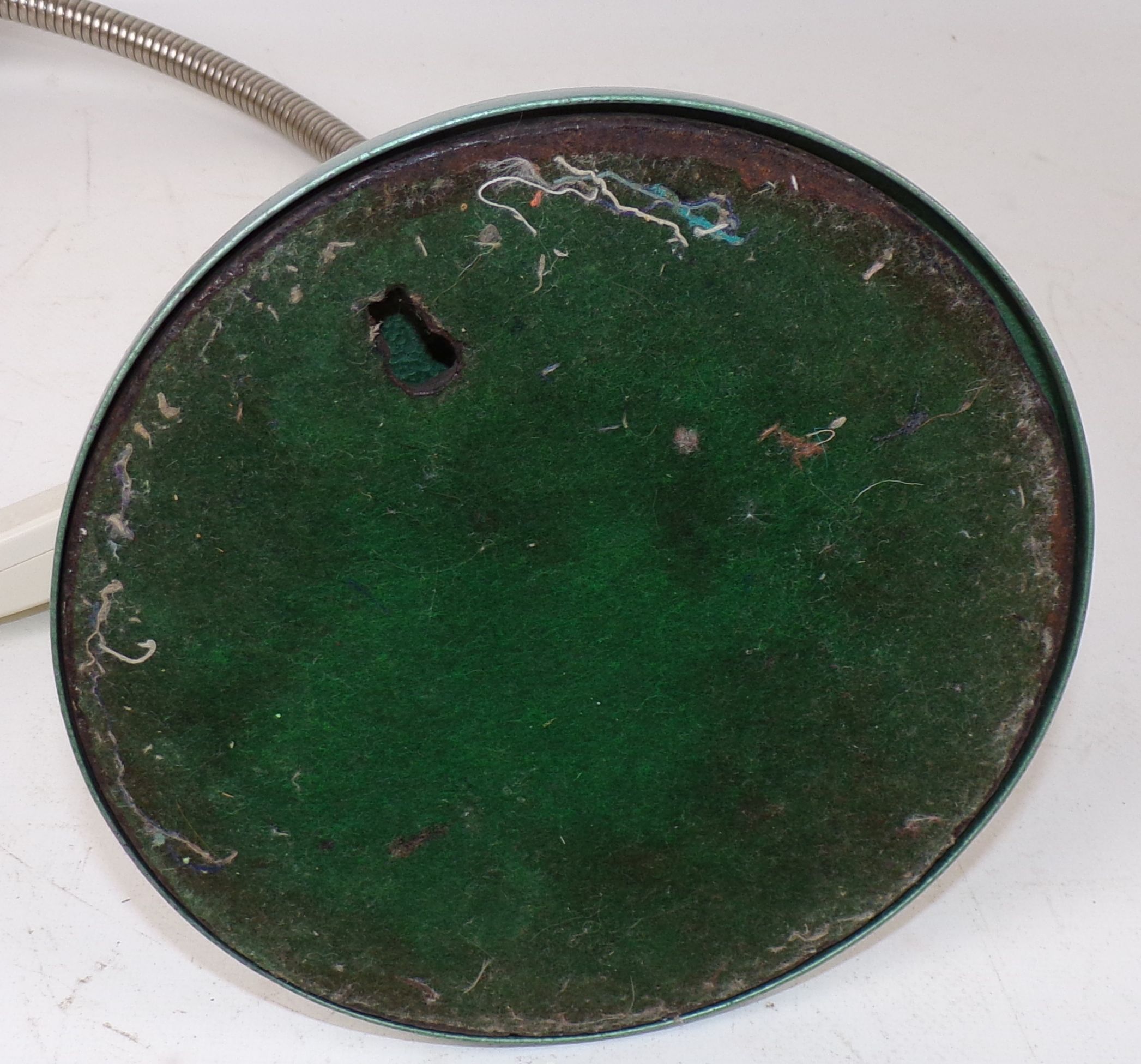 Alte Schreibtischlampe Schwanenhals Leuchte E27 Art Deco Lampe