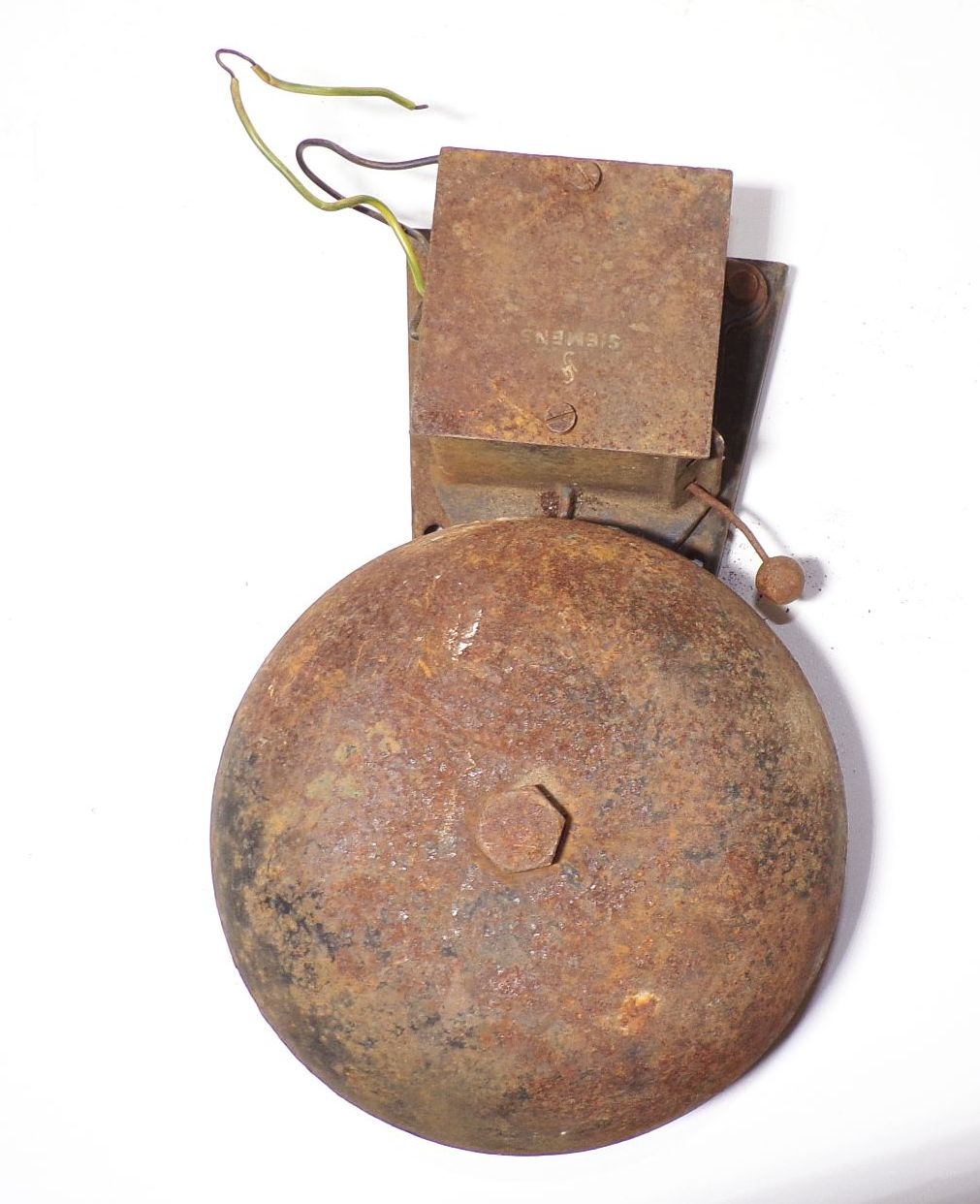 Siemens Halske Klingel Schulglocke Industrie Läute D 20 cm Glocke Türklingel 