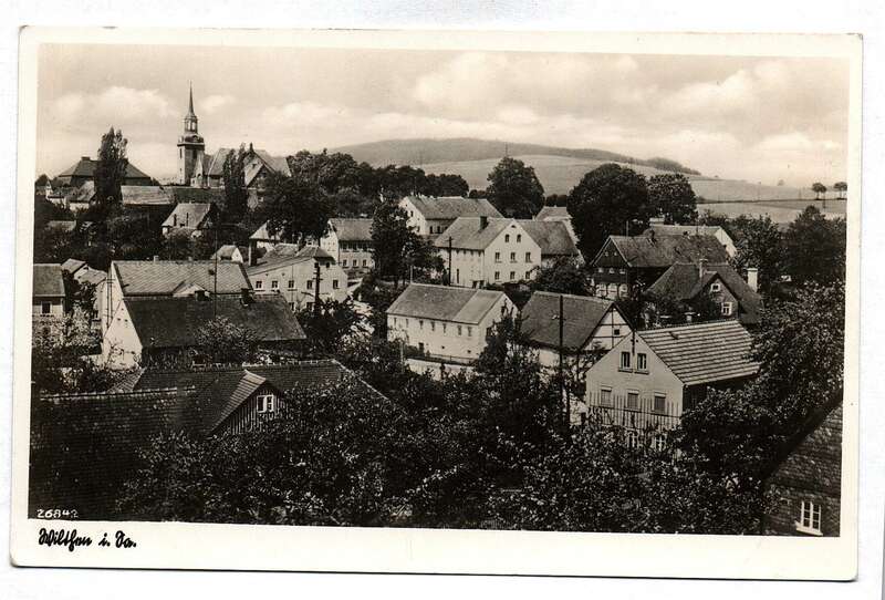 Ak Foto Wilthen in Sachsen 1941