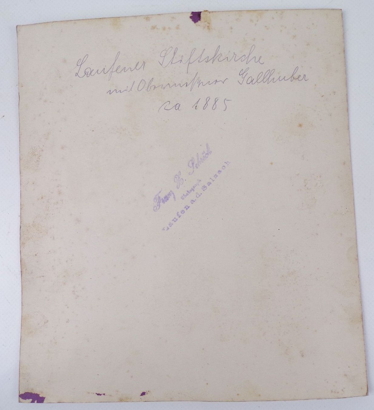 Laufen a d Salzach Feuerschützengesellschaft Plakat 1906 Fotos Papiere Nachlass