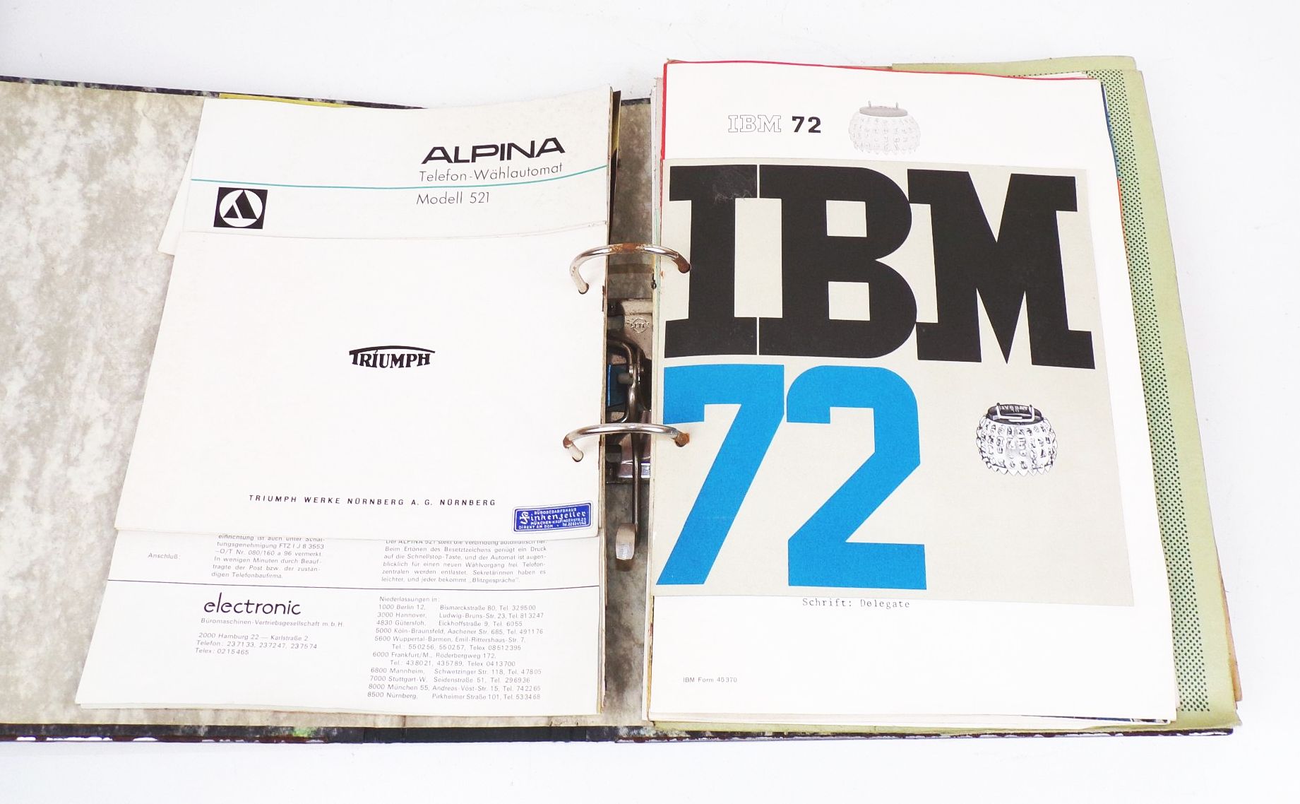  Prospekte Büromöbel Bürobedarf 1960er BRD Katalog Konvolut