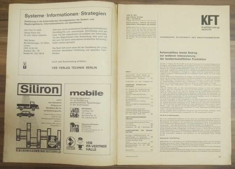 Beurteilung Camping Anhänger Bastei Skoda S 100 Moskwitsch 412 KFT Juni 1975