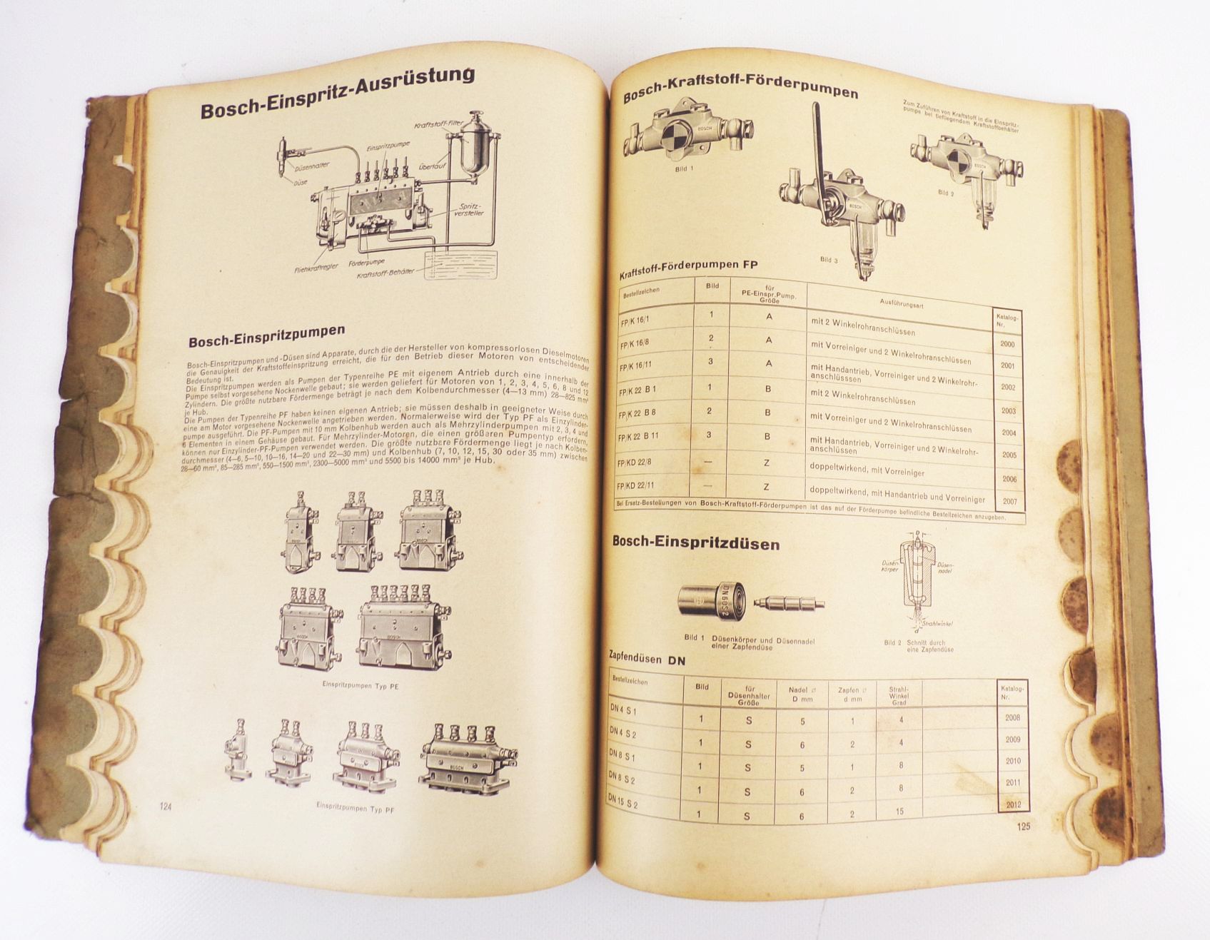 Alter Bosch Katalog Erzeugnisse für Kraftfahrzeuge 1939 Oldtimer Auto Zubehör