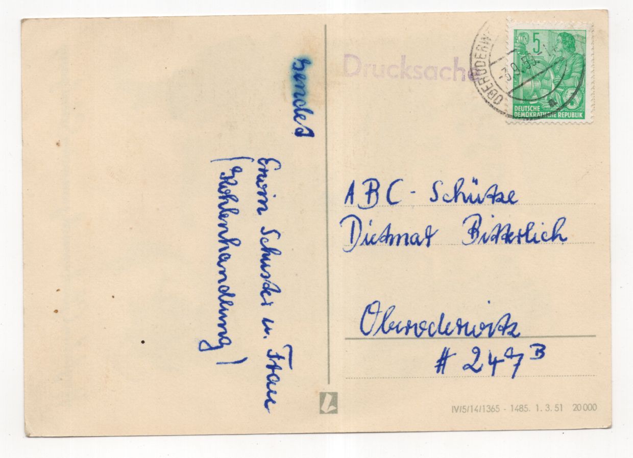 Künstler Ak Kinder gehen zur Schule 1959 Schulanfang 