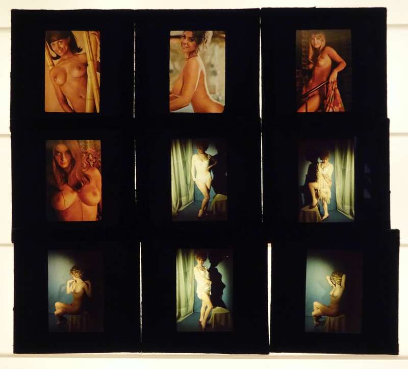 Akt Dia 85 Stück Farbdias nackte Frauen Erotik Nude Naked DDR Glasdia