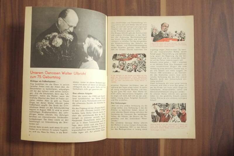 Atze 1968 Heft 6 Comic DDR Der verschollene Omnibus