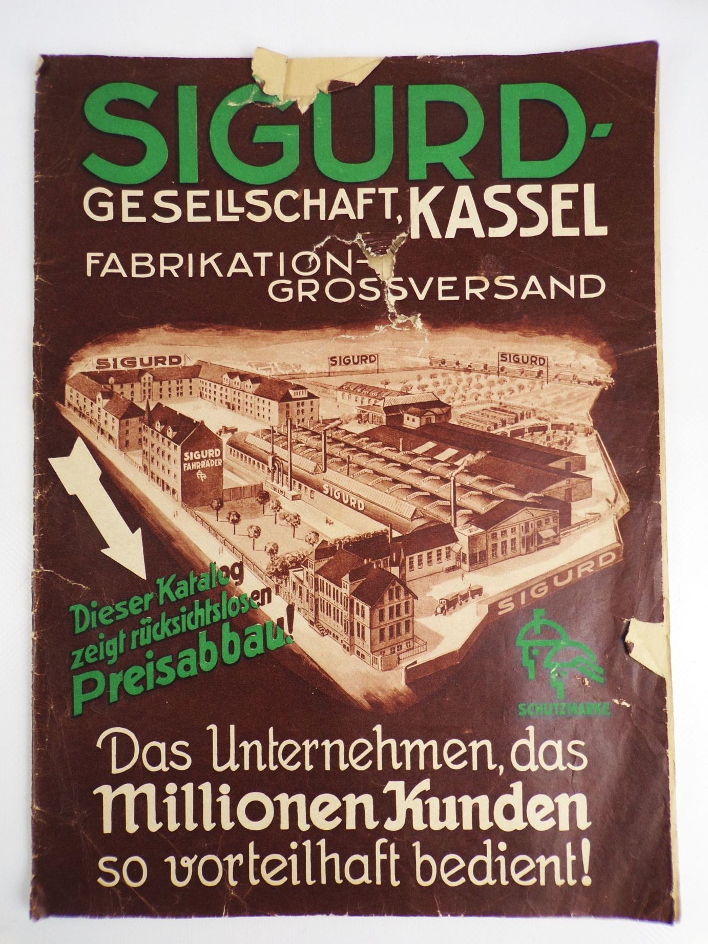 Sigurd Kassel Katalog Fahrräder Musikinstrumente Werkzeug 1931