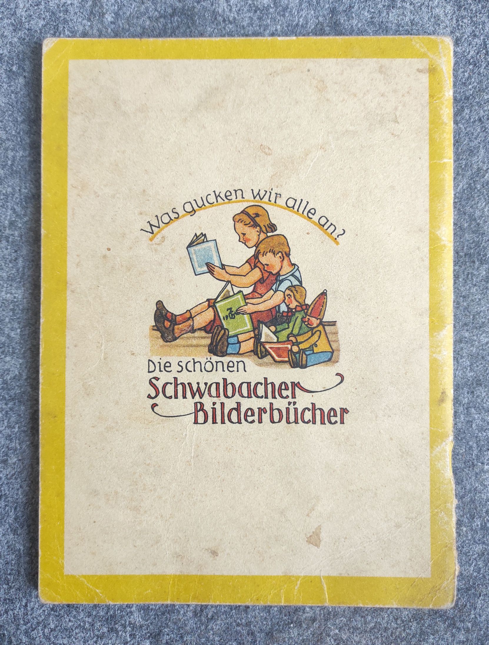 Der Struwwelpeter Neugezeichnet von Otto Schmitz Schwabacher Bilderbücher Nr 11 Der Struwwelpeter Neugezeichnet von Otto Schmitz Schwabacher Bilderbücher Nr 11