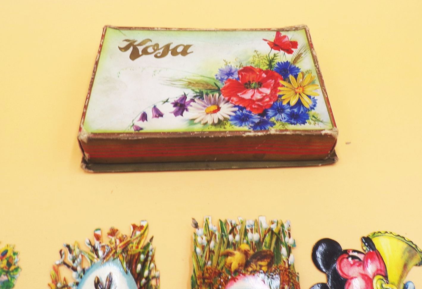 Konvolut alter Oblaten Stammbuchbilder Konvolut alter Oblaten Stammbuchbilder