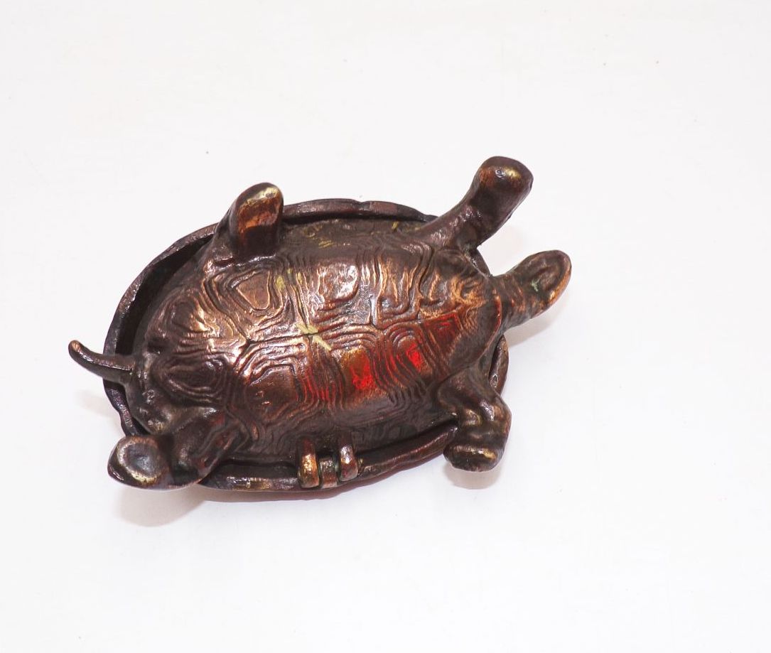 Alte Schildkröte Aschenbecher wohl DDR Deko Alte Schildkröte Aschenbecher wohl DDR Deko