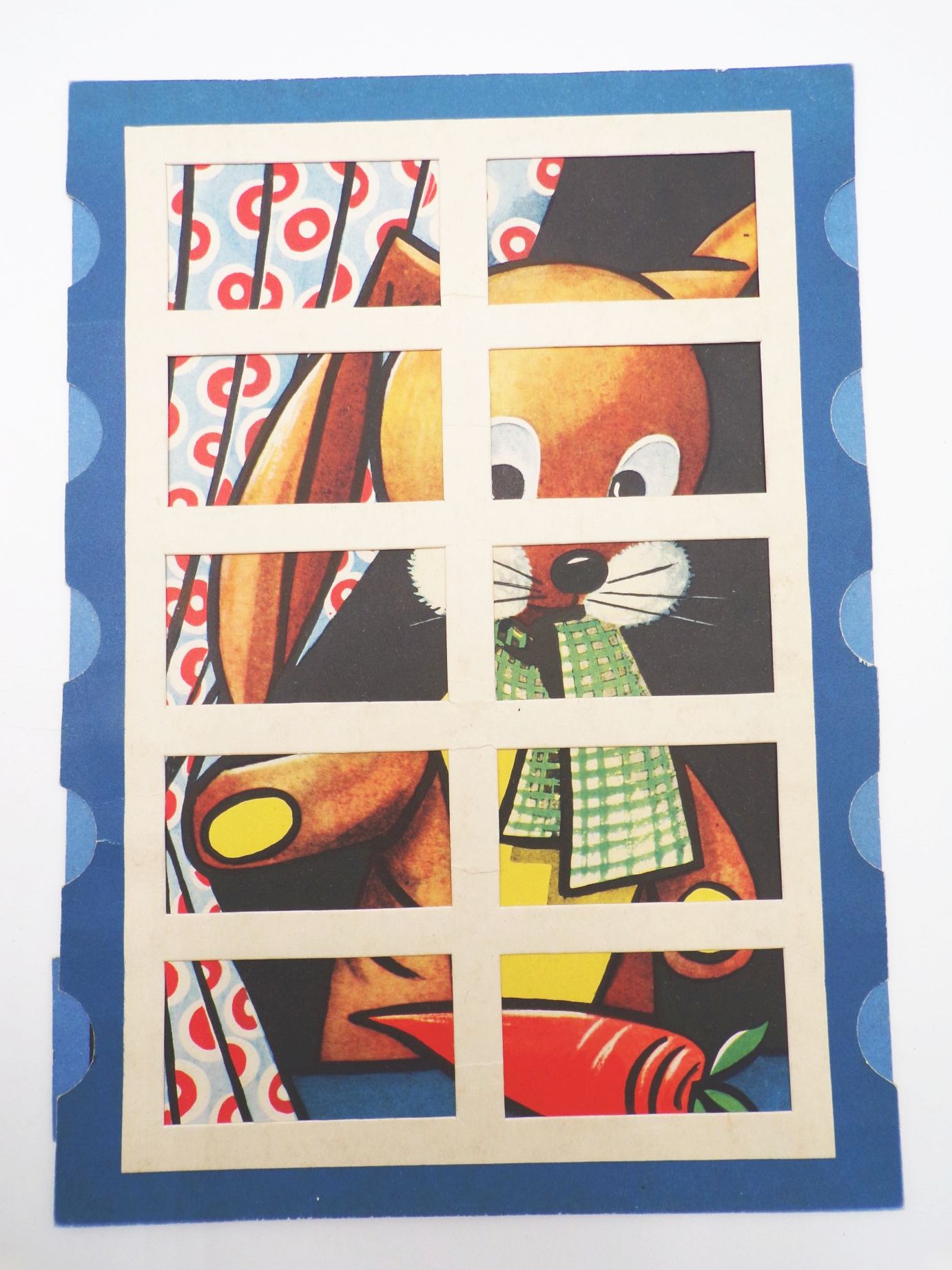 Lernt mit Pittiplatsch rechnen um 1960 Forkel Pössneck Gesellschaftsspiel