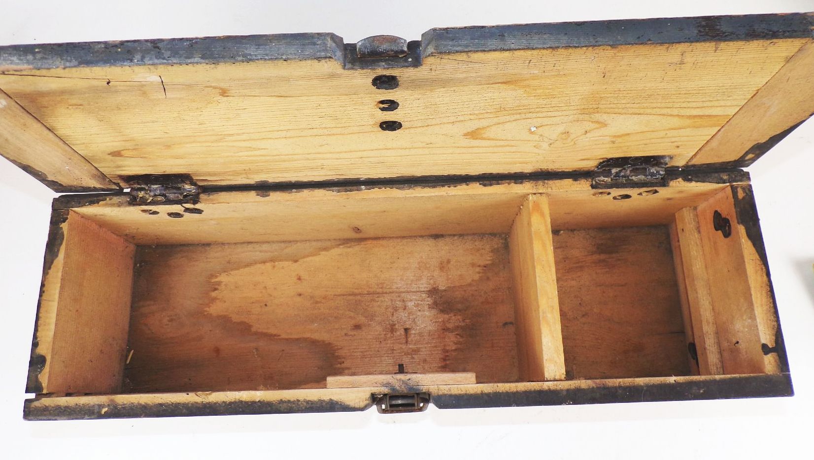 Alte Munitionskiste Holz 2 Wk Transportkiste 