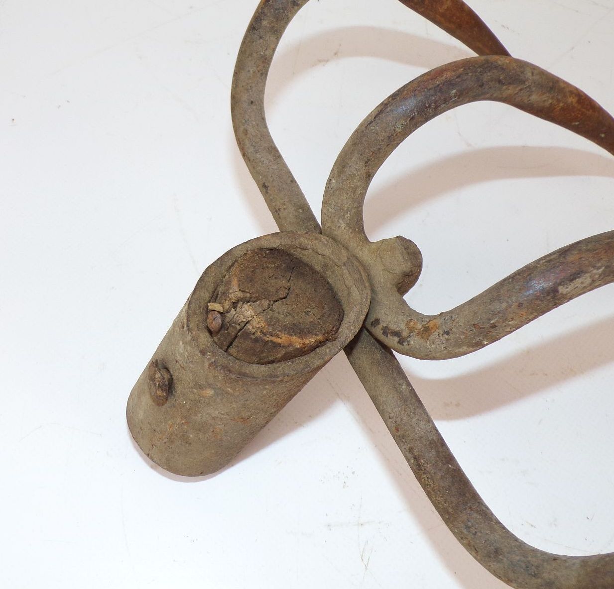 Alte Eisen Harke Gartengerät 5 Zinken Grubber 