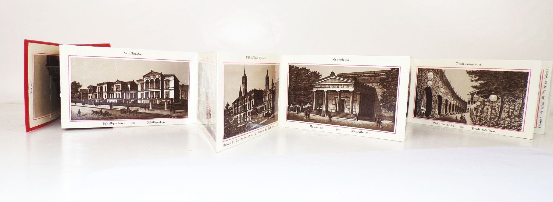 Album von Hannover Leporello um 1890 Album von Hannover Leporello um 1890