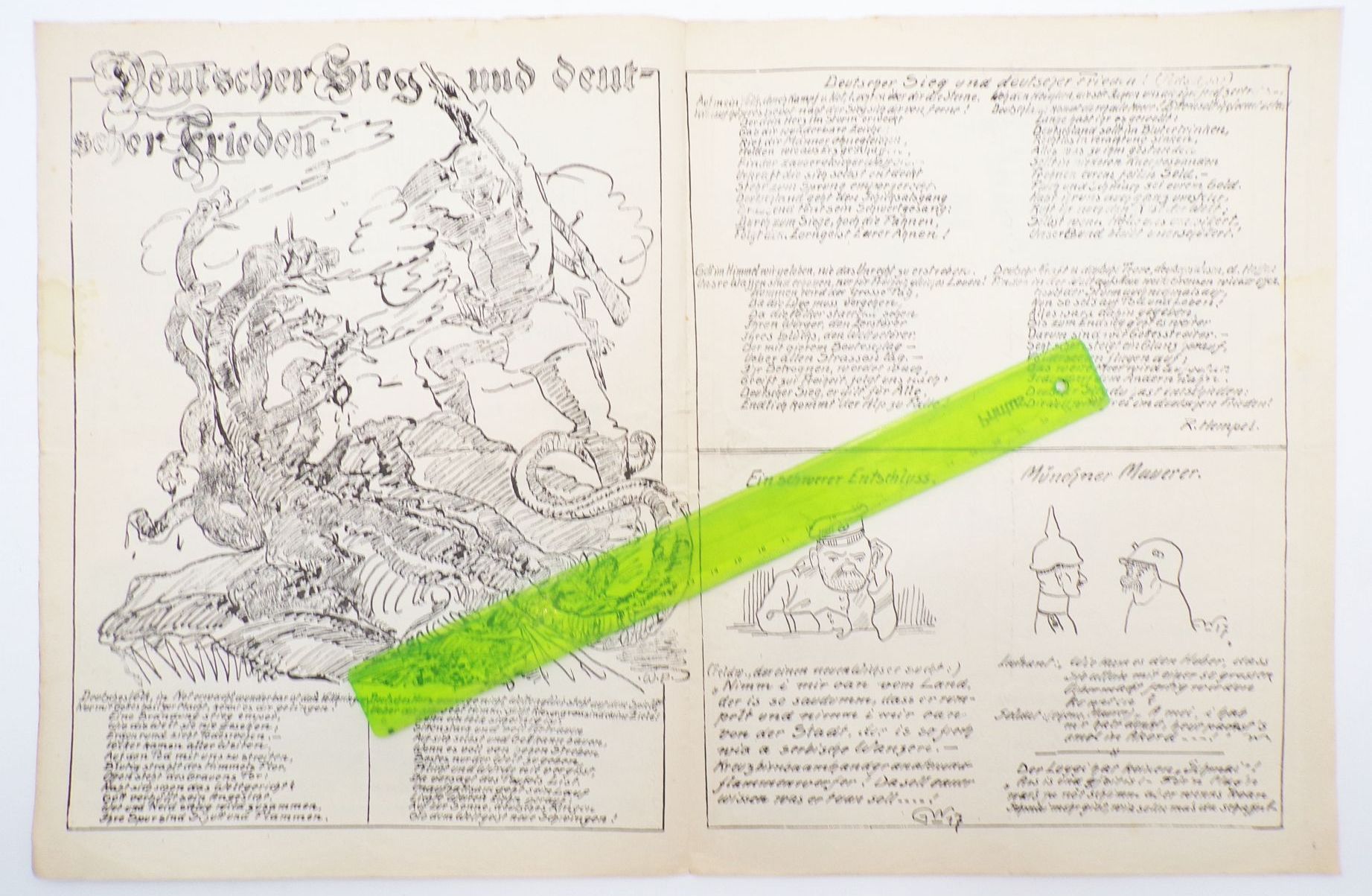 Der bayerische Landwehrmann bayerisches Armee Batl 14 Zeitung 1 Weltkrieg