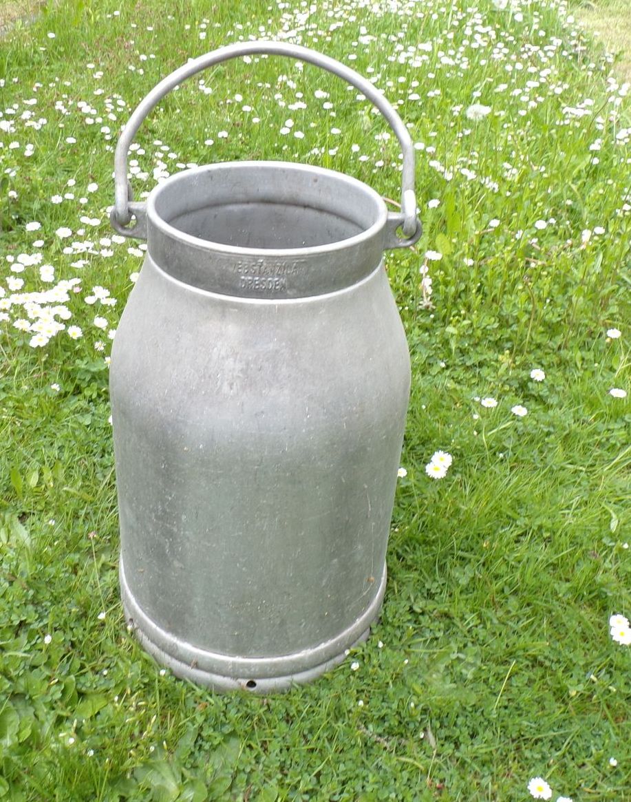 Alte Milchkanne 20 Liter Aluminium Garten Deko Alte Milchkanne 20 Liter Aluminium Garten Deko