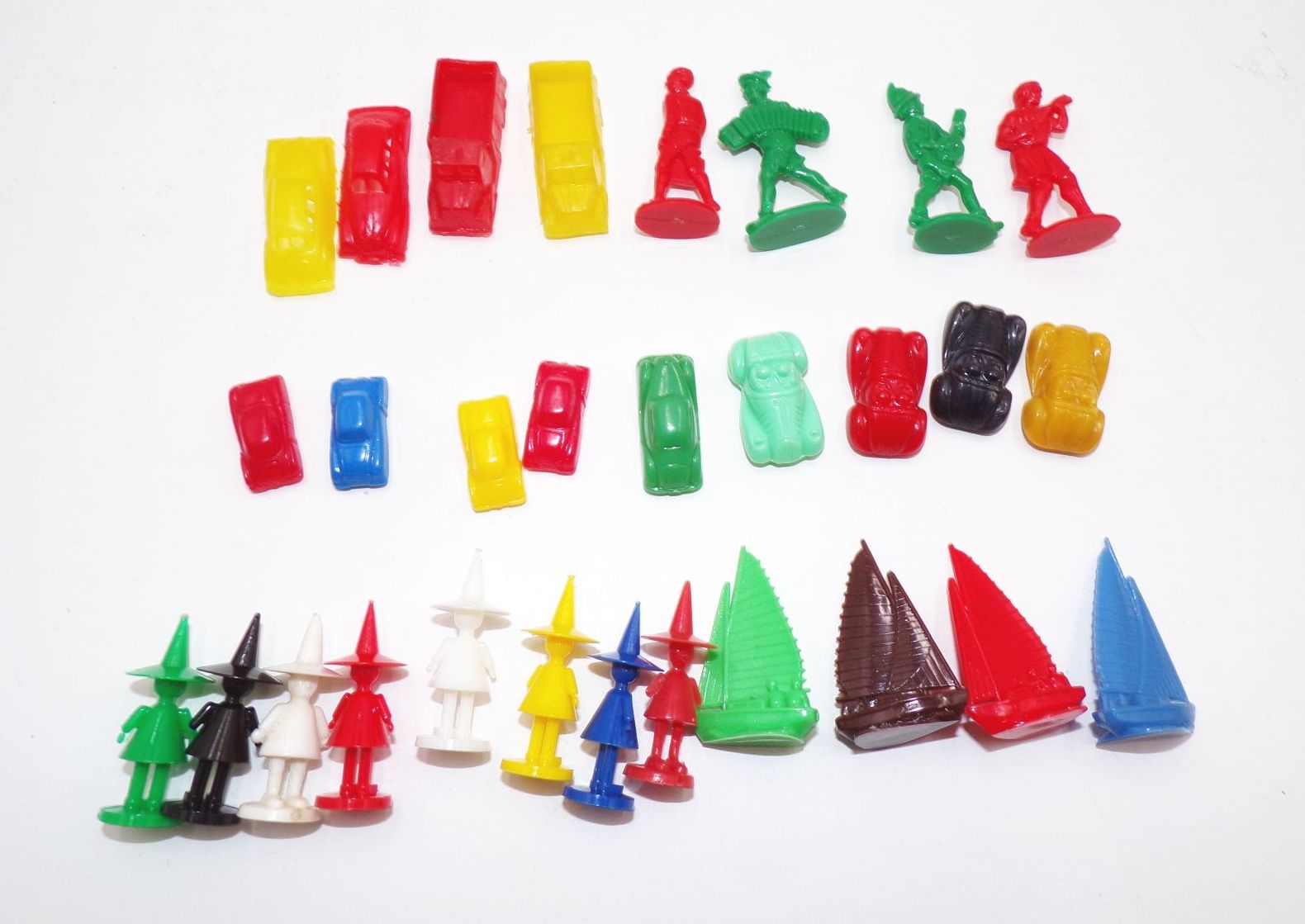 Spielfiguren für DDR Brettspiele Gesellschaftsspiele Autos Schiffe Spika