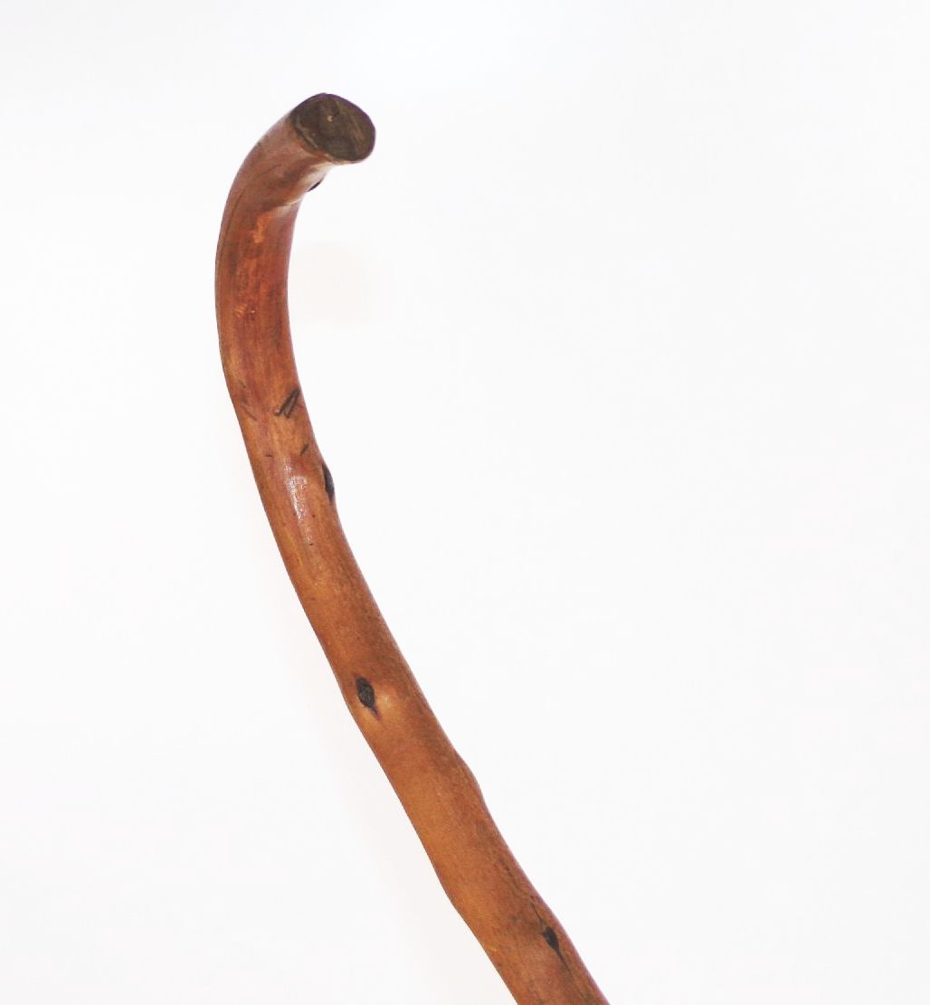 Alter Wanderstock mit Riesengebirge Stocknägeln old Spazierstock 