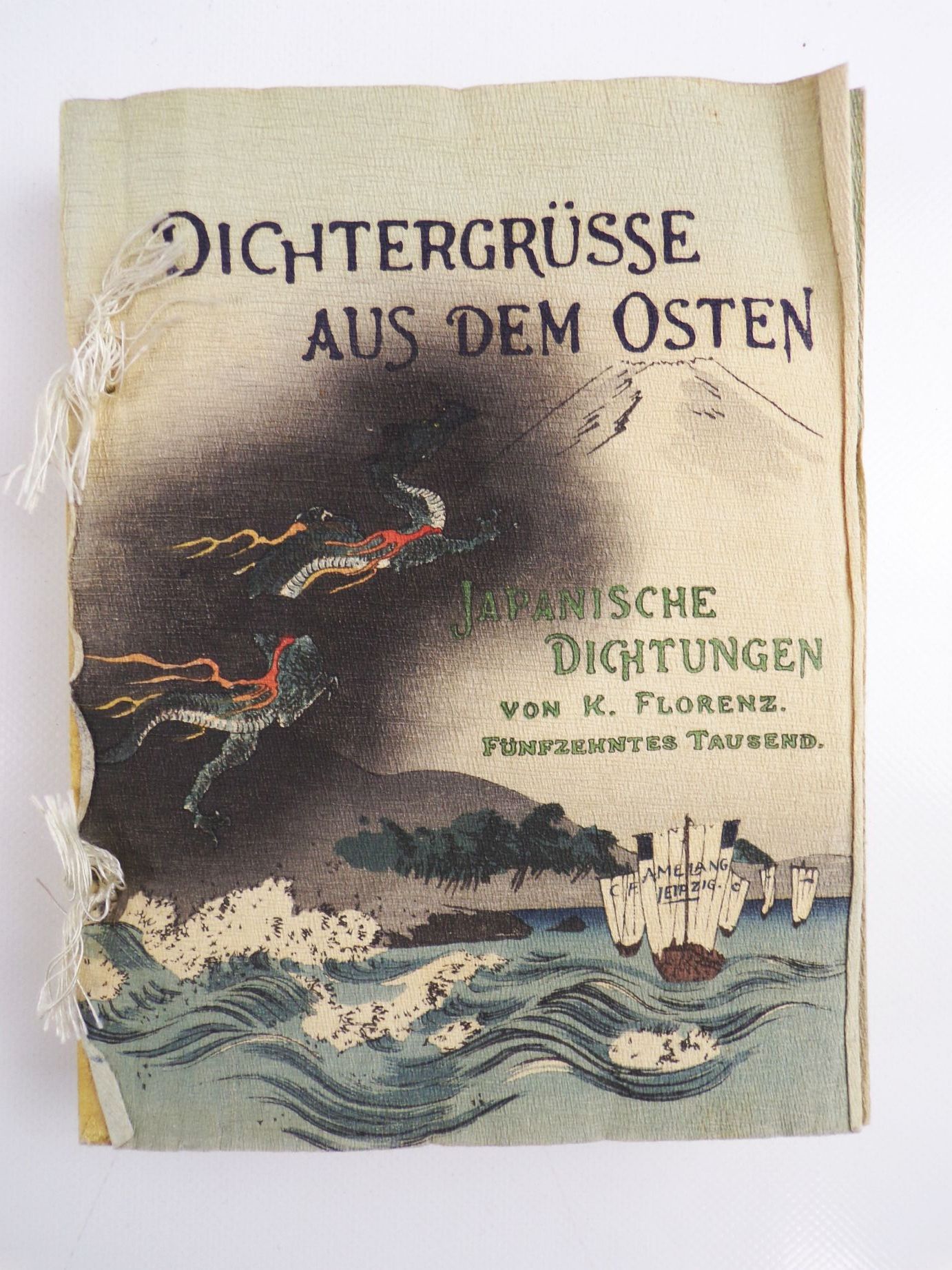 Dichtergrüsse aus dem Osten Japanische Dichtungen Karl Florenz