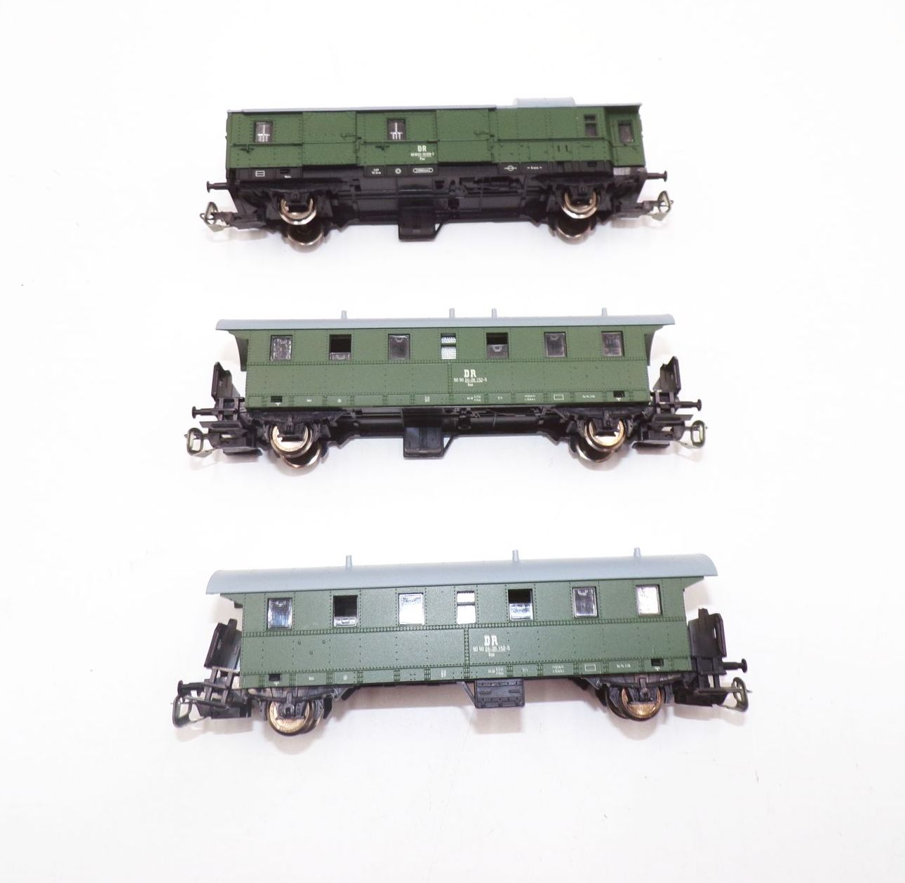 Zeuke TT Zugset Nohab Diesellok Personenwagen Gepäckwagen OVP Zeuke TT Zugset Nohab Diesellok Personenwagen Gepäckwagen OVP