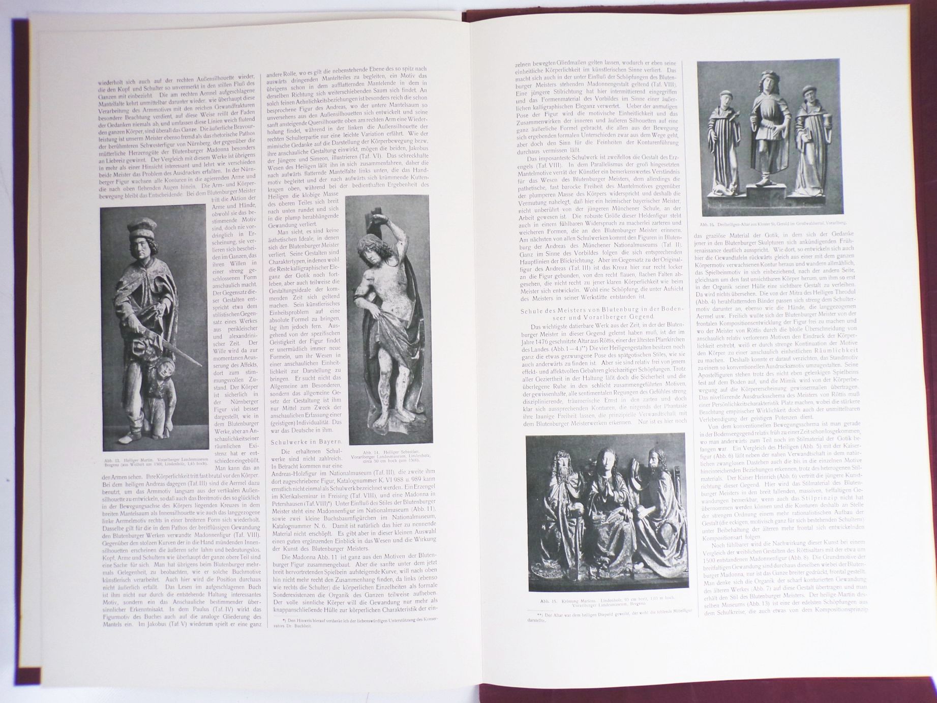 Meisterwerke der Plastik Bayerns Doktor Fritz Burger 1 und 2 Lieferung 1914