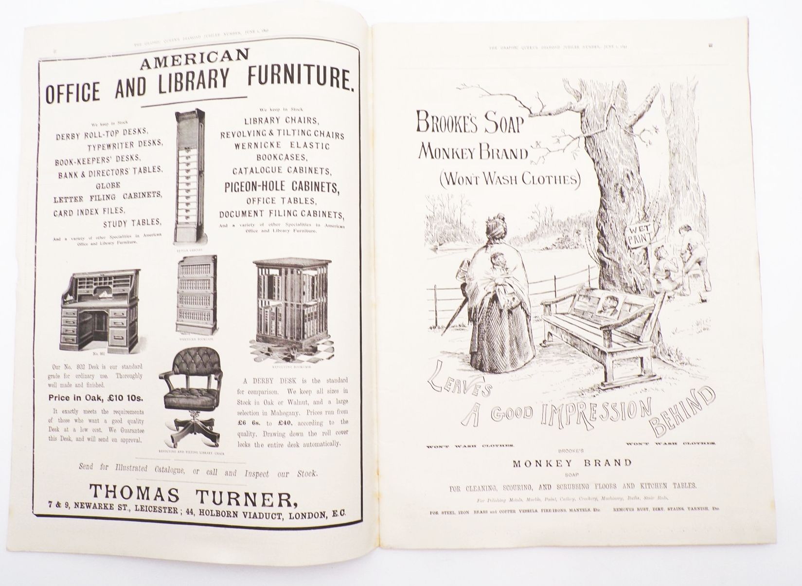 The Queen Diamond Jubilee Number Graphic Victoria 1897 Zeitschrift