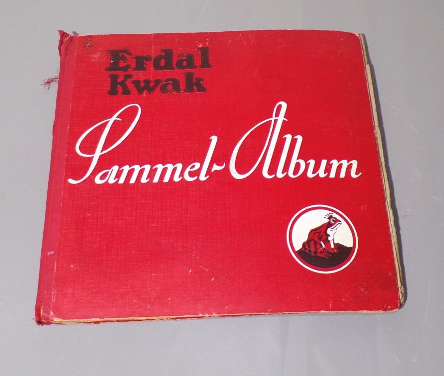 Erdal Kwak Sammel Album Sammelbilder Rotfrosch 1930er 