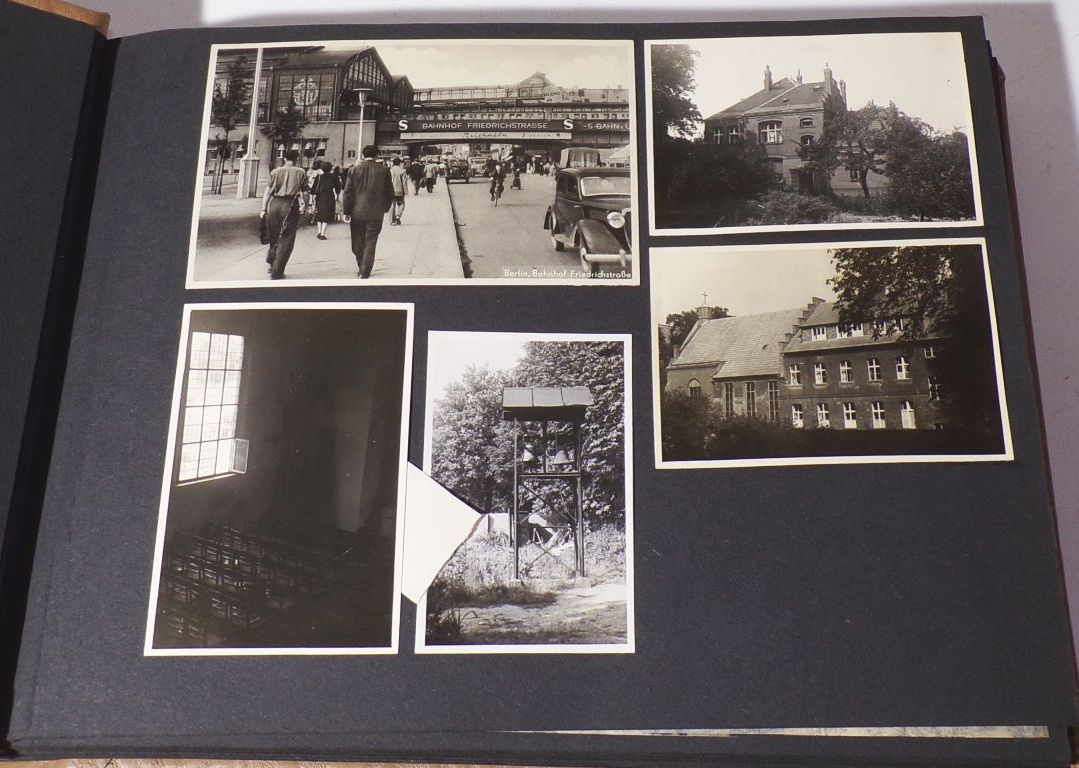 Fotoalbum zerstörtes Dresden Berlin Stalinallee Kirche zur Heimat 1956