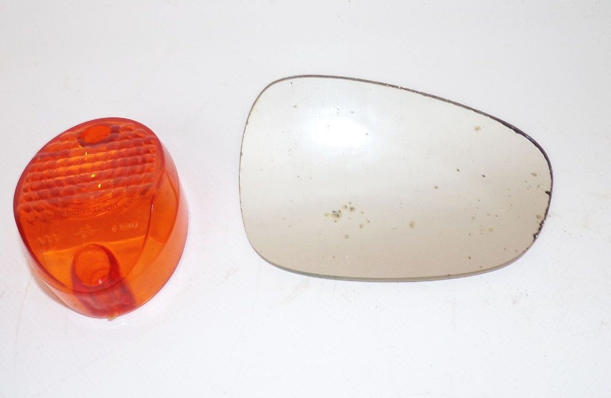 Simson Schwalbe Seitenblinker Spiegelglas Ersatzteile 