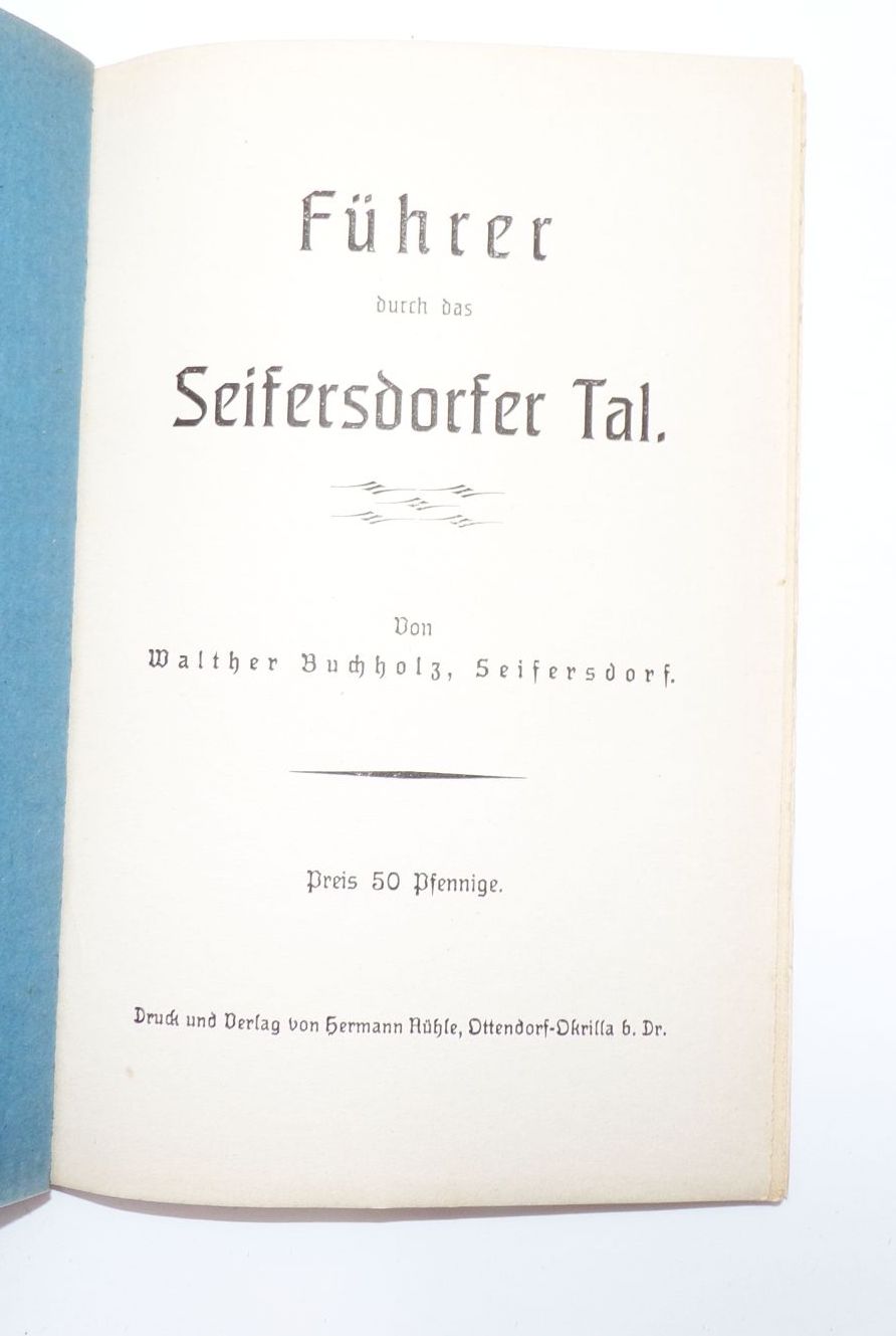 Das Seifersdorfer Tal von Walther Buchholz 1930