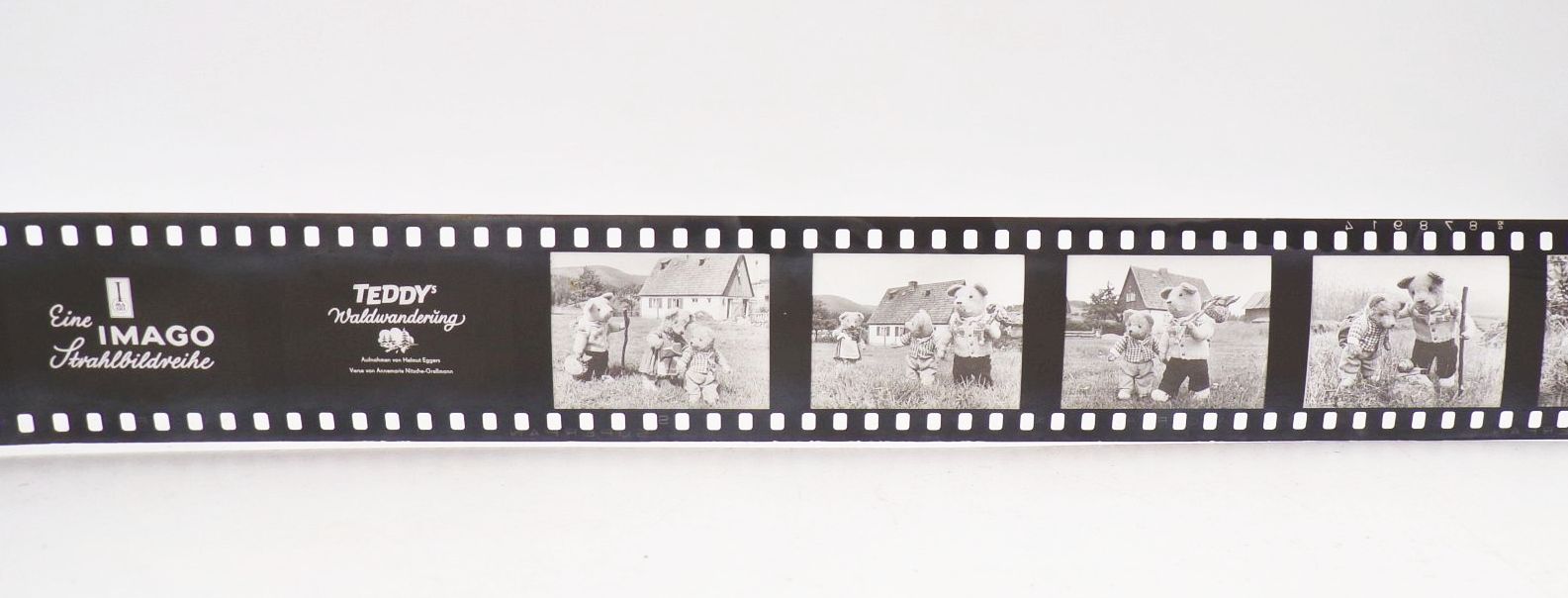 Teddys Waldwanderung alter Rollfilm Märchenfilm für Pouva Magica