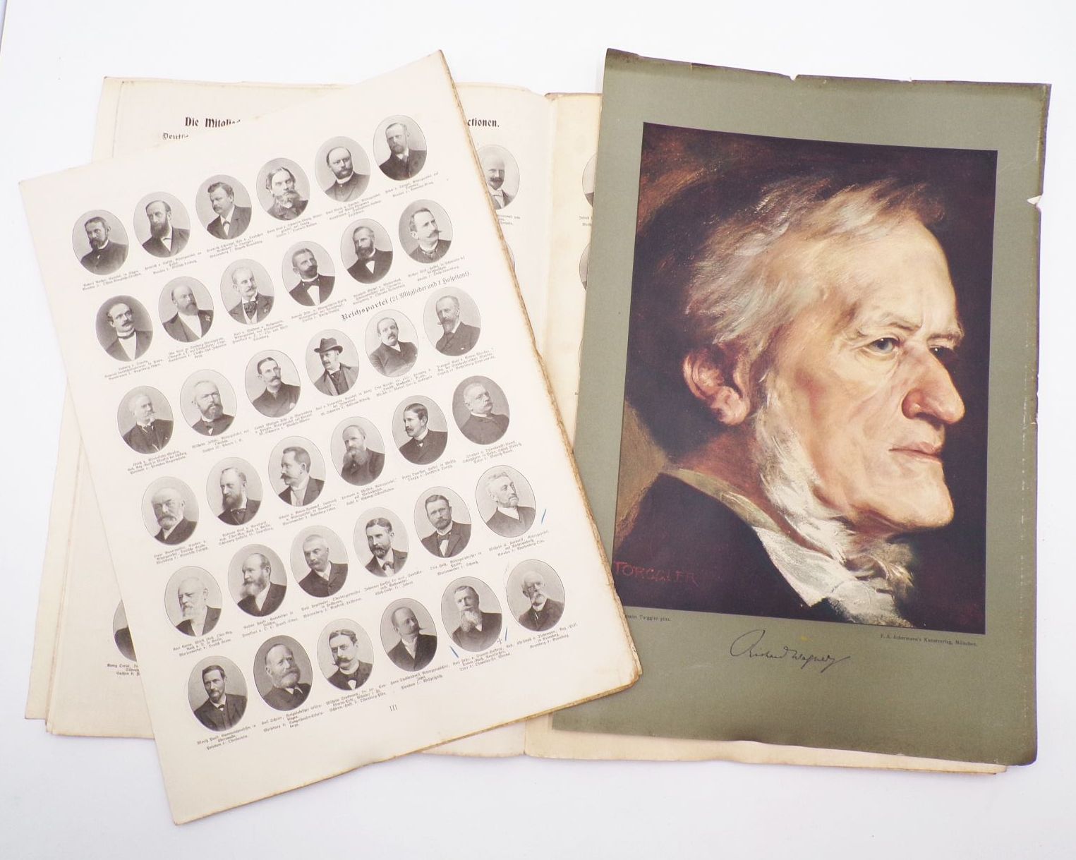 Illustrierte Zeitung 1899 und 1903 