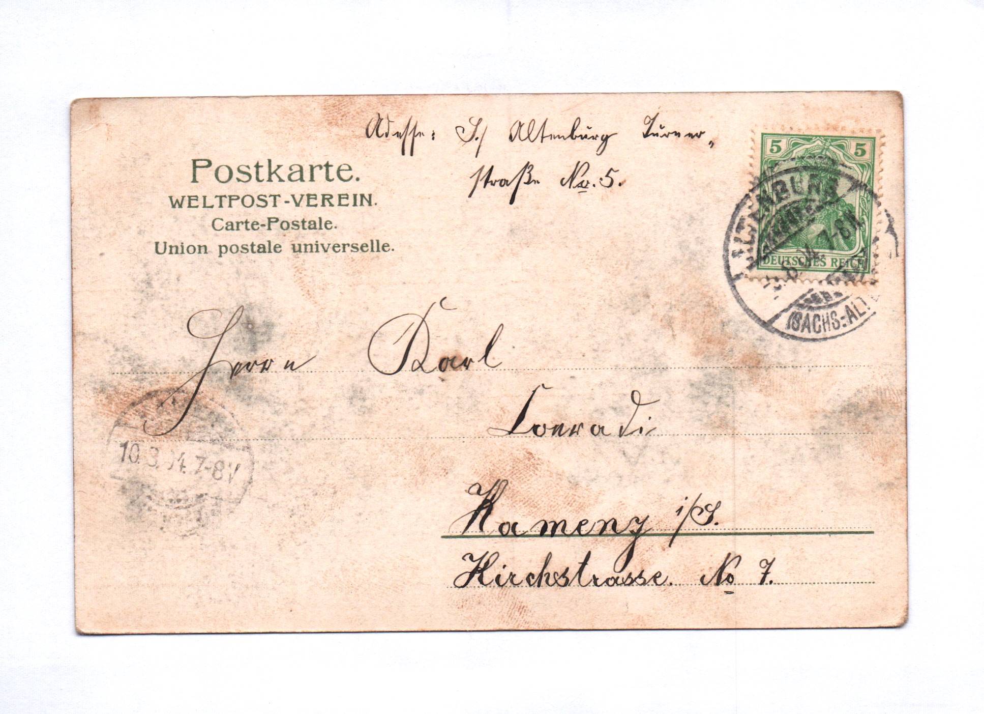 Ak Altenburg Trachtenkarte 1904 Menschen mit Milchkannen Ak Altenburg Trachtenkarte 1904 Menschen mit Milchkannen