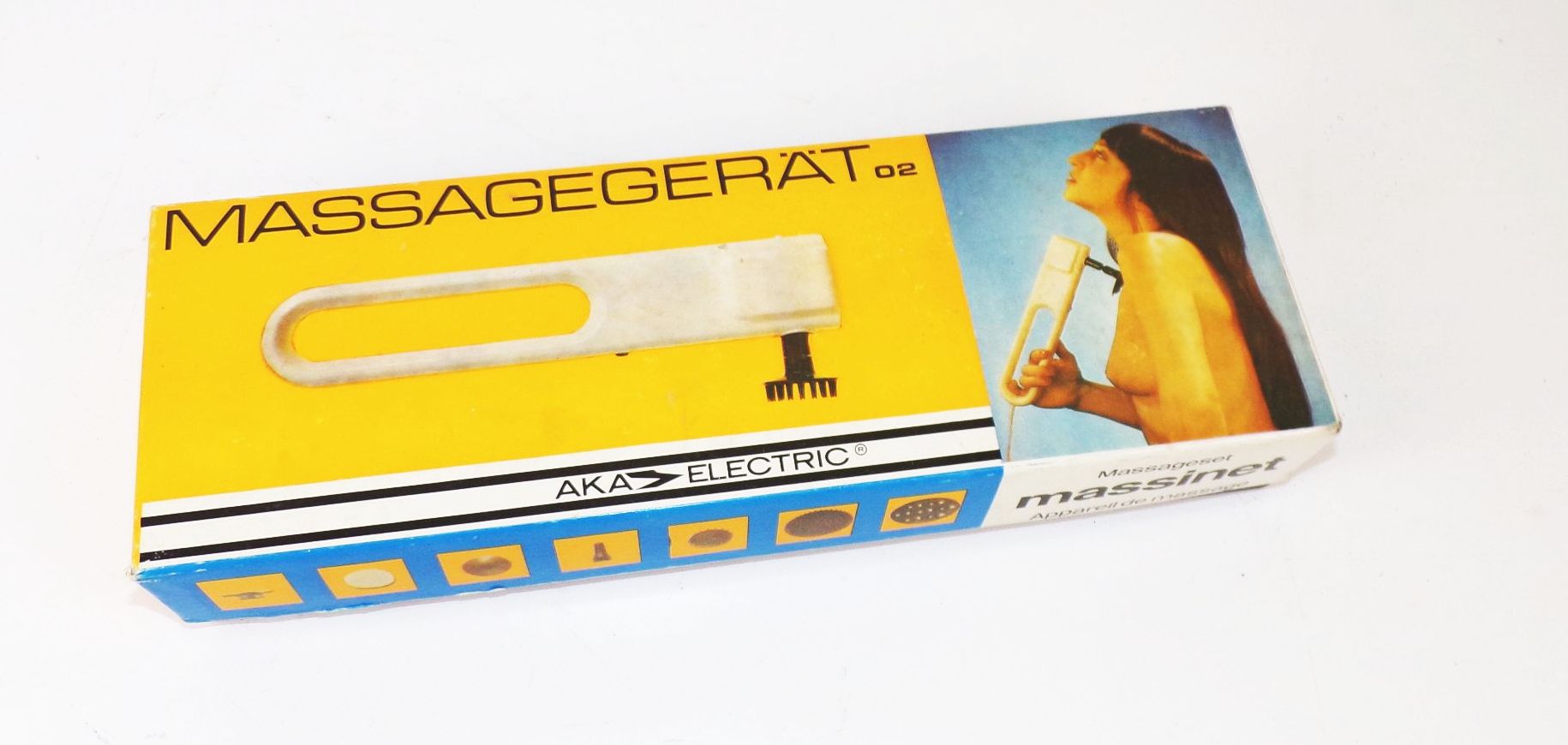 Aka Electric Massagegerät 02 DDR OVP vintage