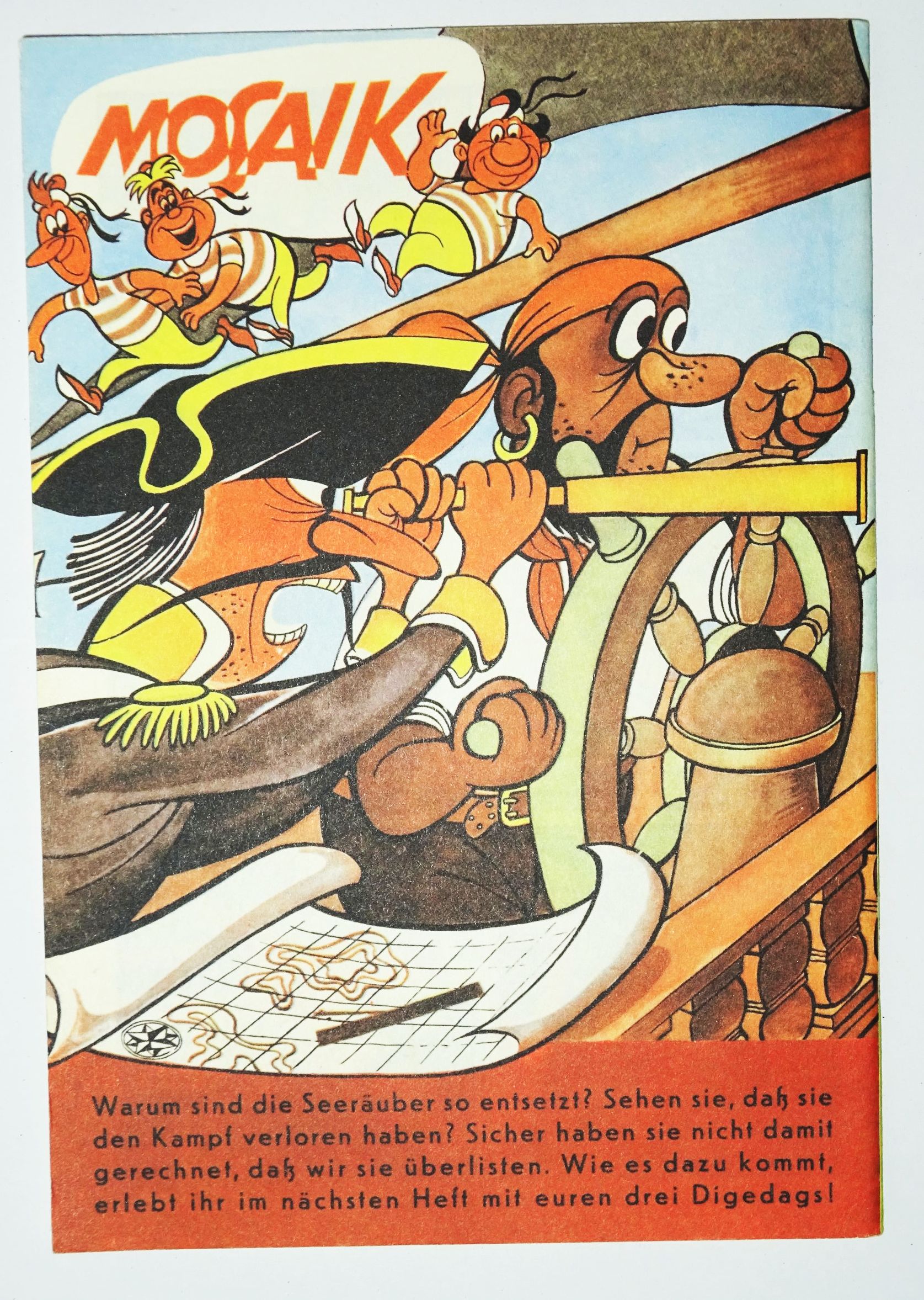 Mosaik Nr 3 Digedags Hannes Hegen Reprint Die Bimmel Bummelbahn