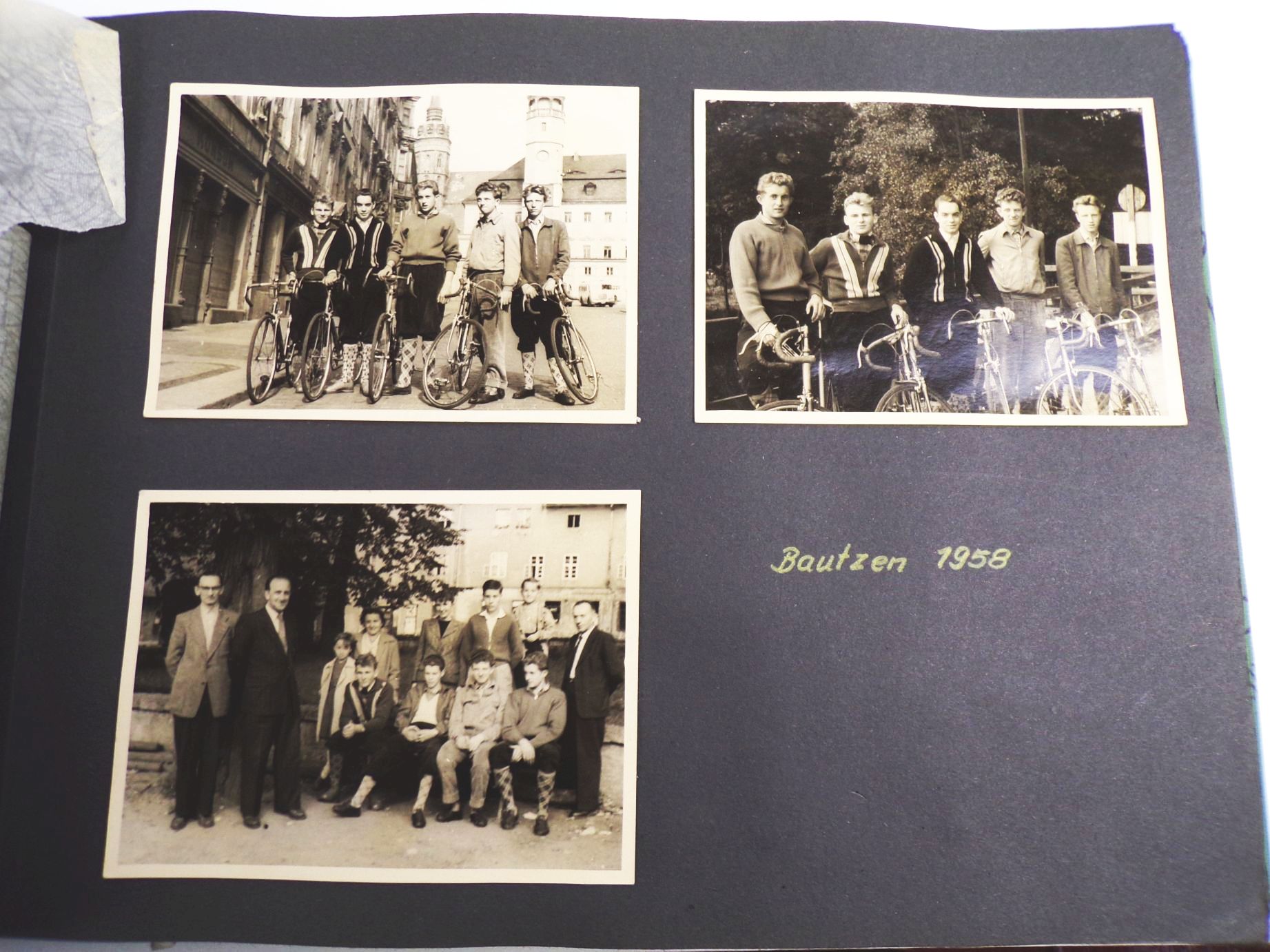 Fotoalbum Radsport 1958 DDR Friedensfahrt