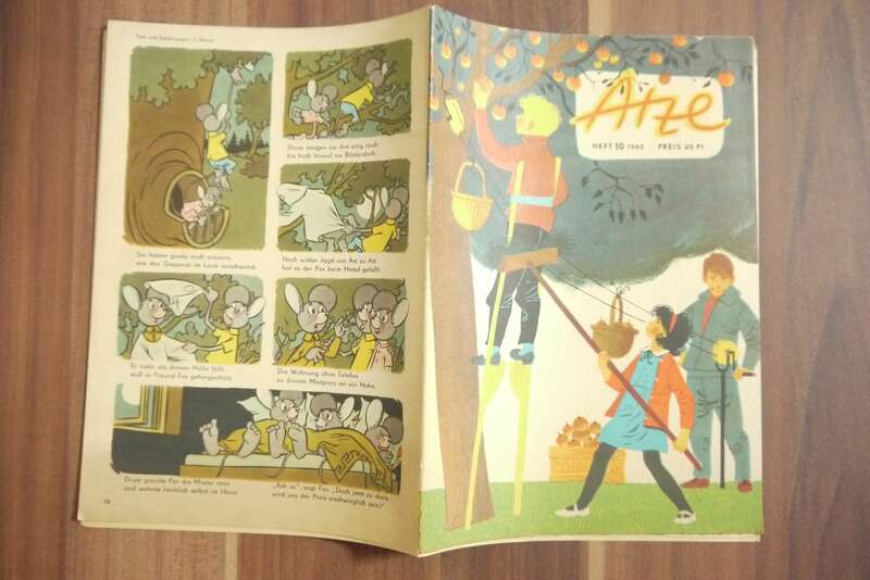 Atze Treffpunkt Fischerstrasse 1963 Heft 10 DDR Comic Kinder Zeitschrift
