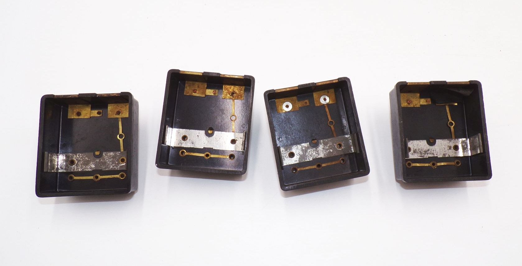 Morse Taster Kopfhörer Set Antik 