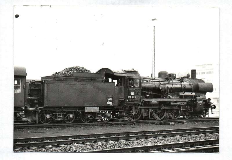  Foto Dampflokomotive DB 038 382-8 Dampflok 1960er, 1970er