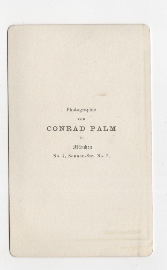 CDV Foto Soldat Epauletten Orden Abzeichen um 1870 München