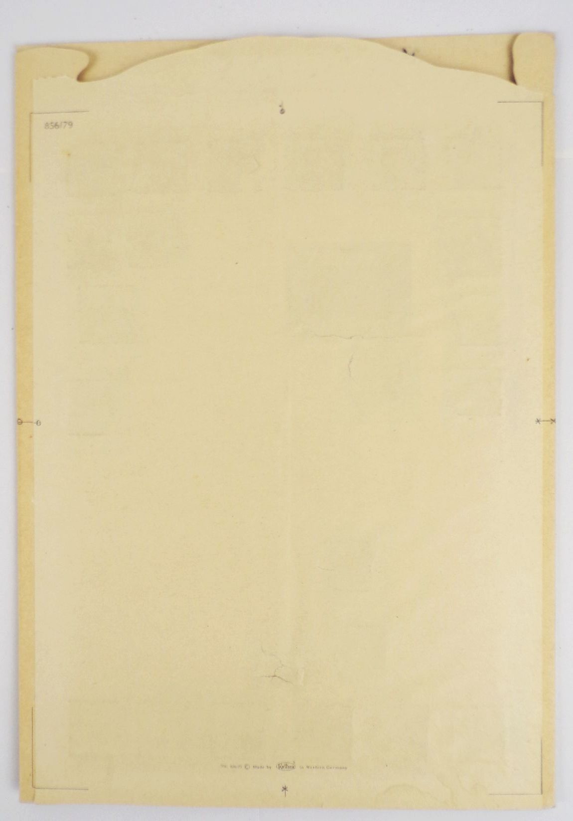 Alter Krüger Weihnachtskalender zum Aufstellen Weihnachtskrippe Adventskalender