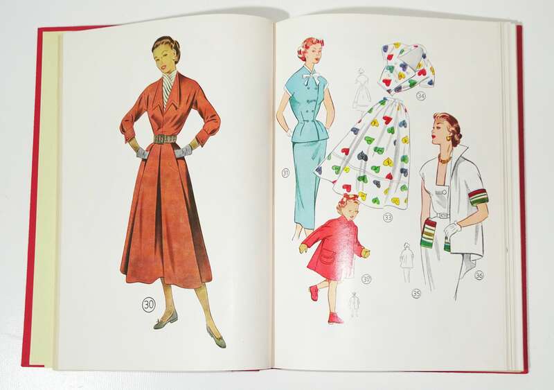 Das Weltmaß Zuschneiden Mode Vintage 1956 Schneider Handarbeit