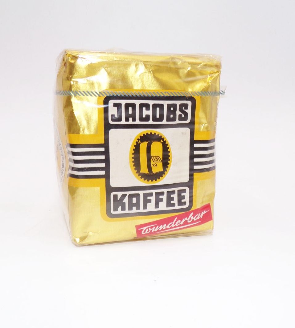 Alte Packung Jacobs Kaffee 125 Gramm BRD Reklame Sammler Alte Packung Jacobs Kaffee 125 Gramm BRD Reklame Sammler