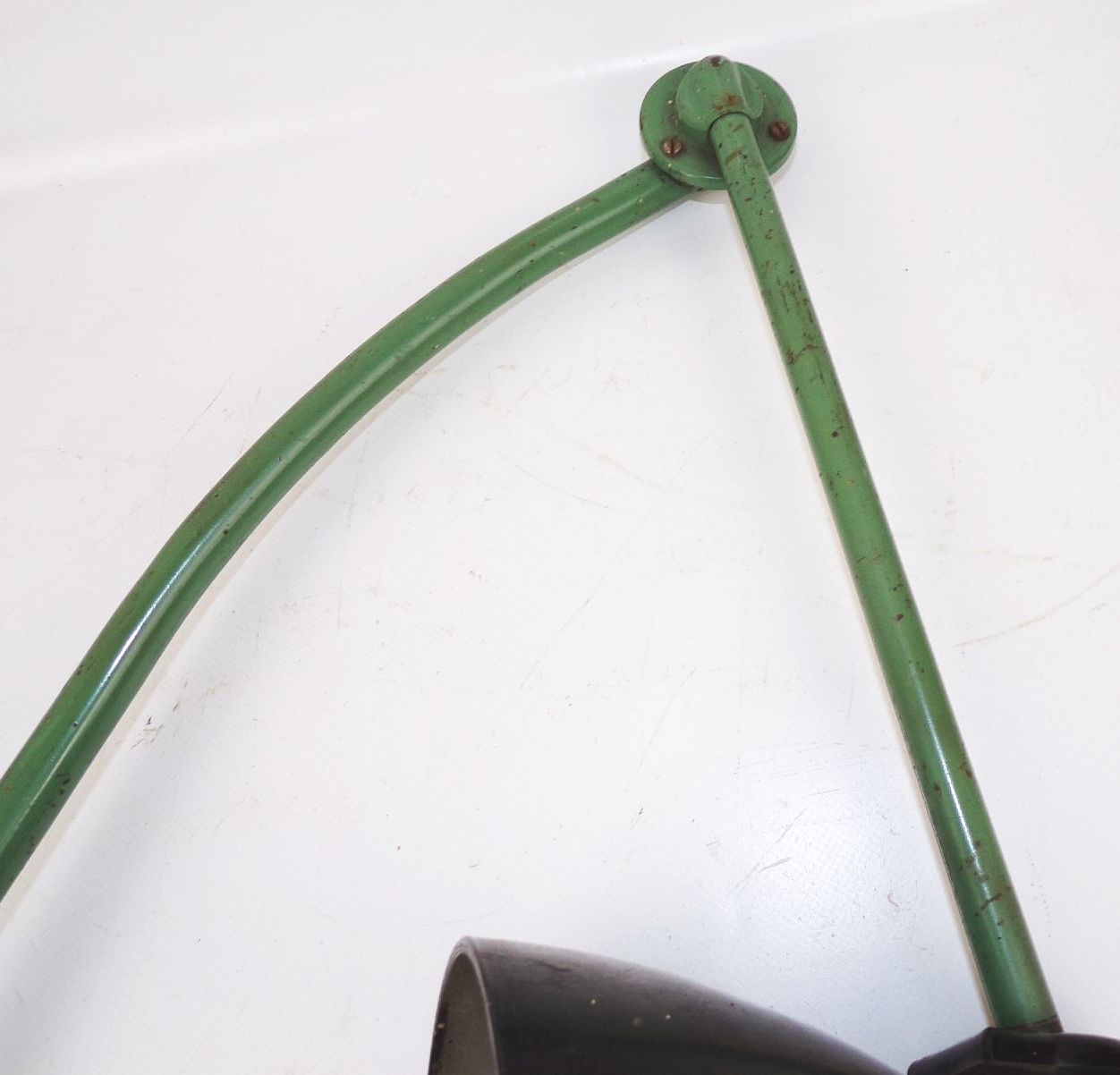 LBL Gelenklampe DDR Werkstattlampe Bauhaus Bakelit Schreibtischlampe