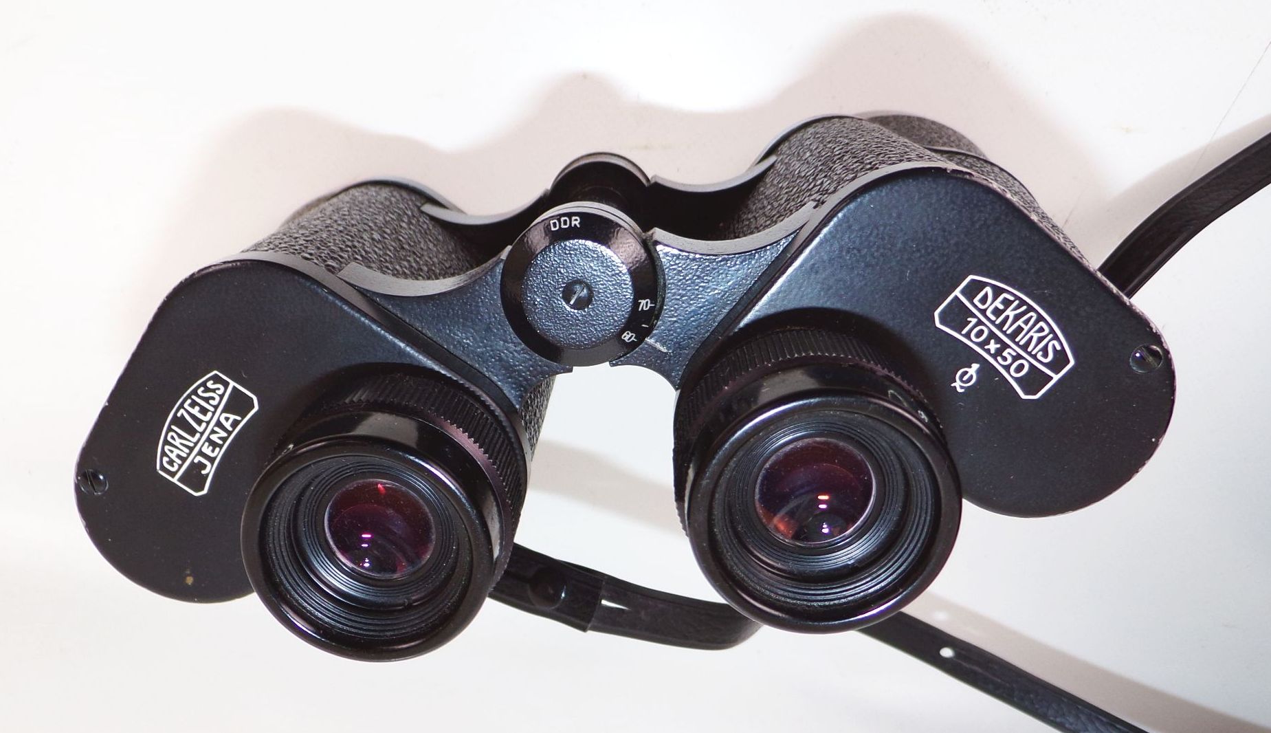 Carl Zeiss Jena Dekaris 10x50 Q1 mit Tasche Feldstecher Fernglas 