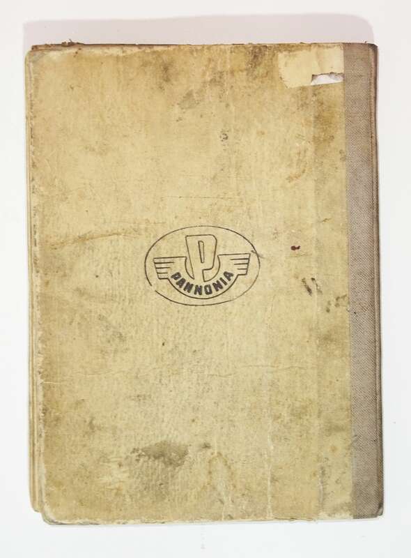 Betriebsanleitung Motorrad Pannonia de Luxe 250 Polnisch Original 1957