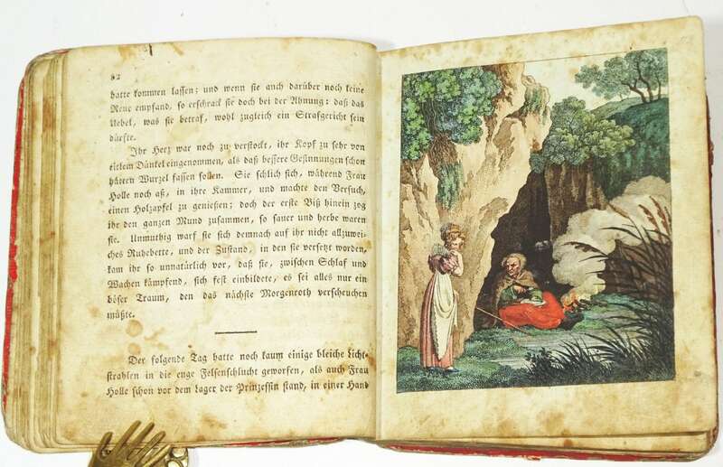 Der Kindergarten Kinderbuch Wilhemine Willmar um 1800 kolorierte Kupfer 