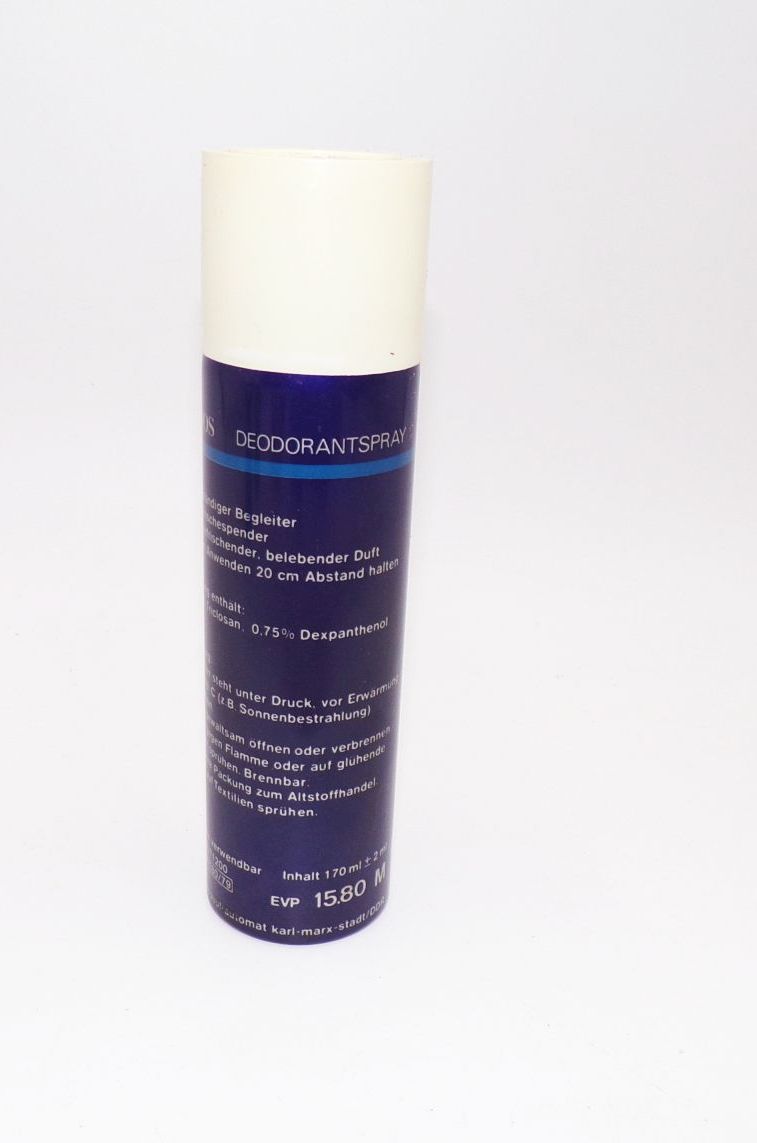 Florena Lidos Deodorant Spray aus der DDR Karl Marx Stadt Vintage mit Inhalt