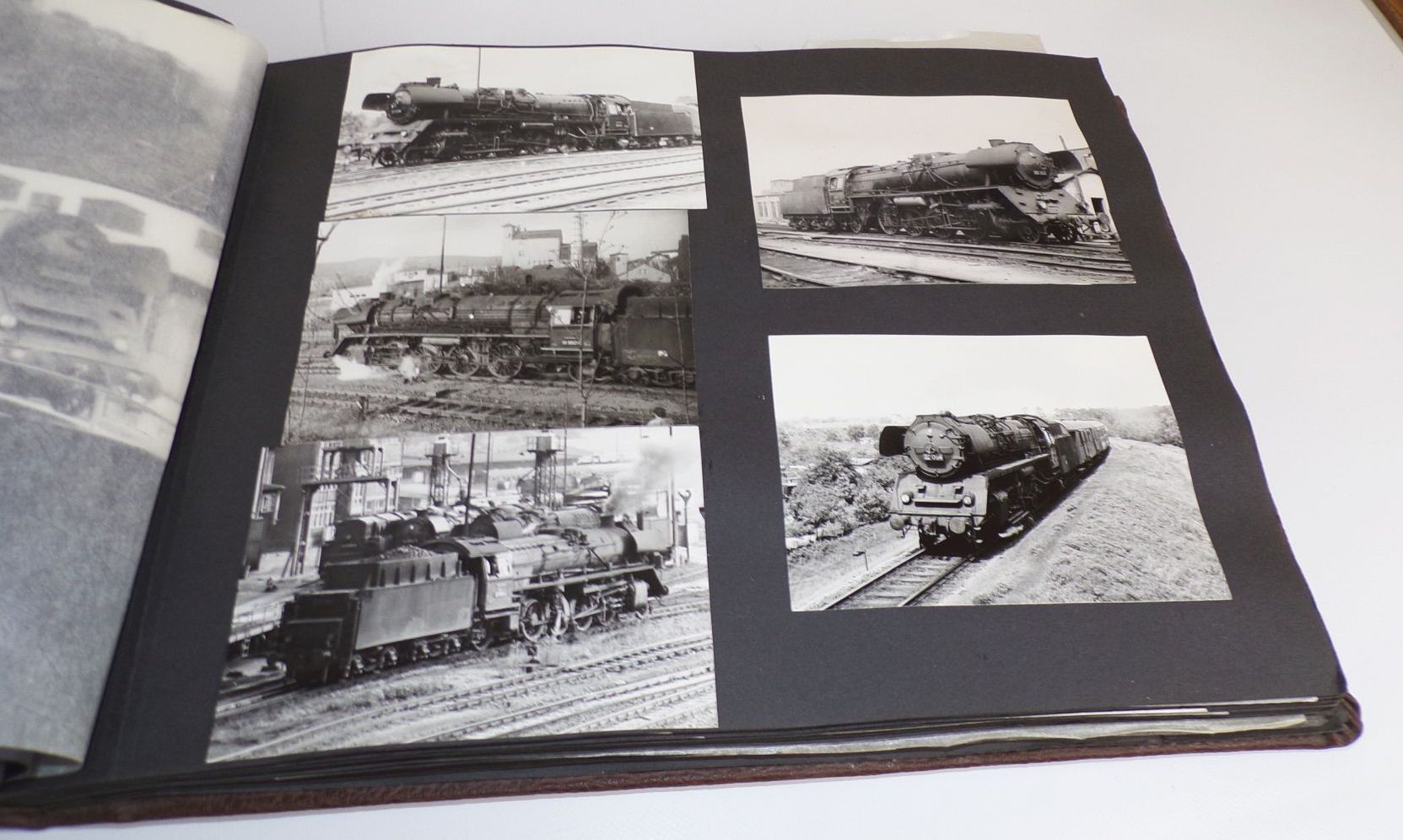 Fotoalbum Eisenbahn DDR Reichsbahn mit 361 Fotos Dampflok 